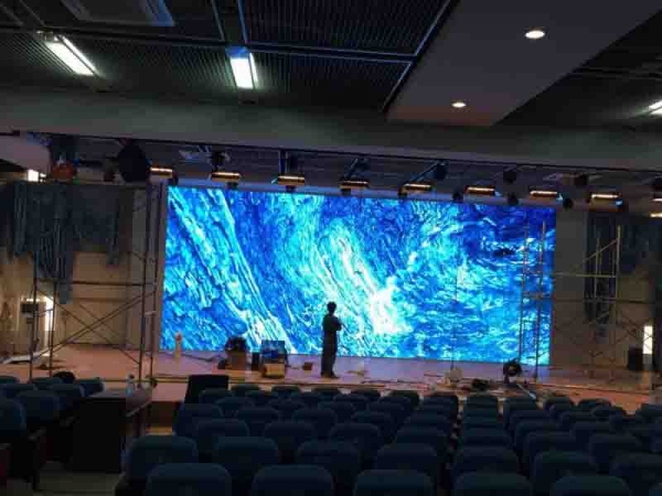 indoor P3.91 rental led screen used for indoor stage event