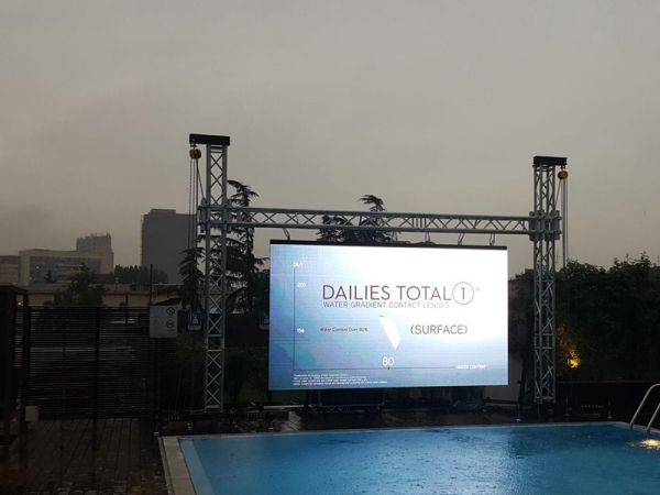 outdoor P4.81 rental led screen for event rental company