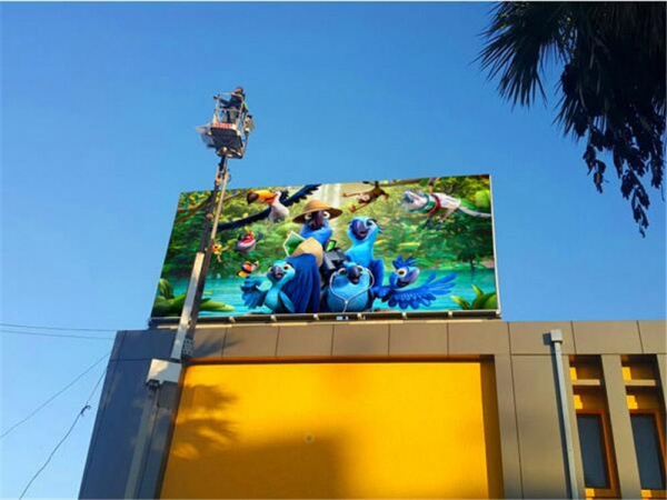 P10 outdoor advertising led screen display