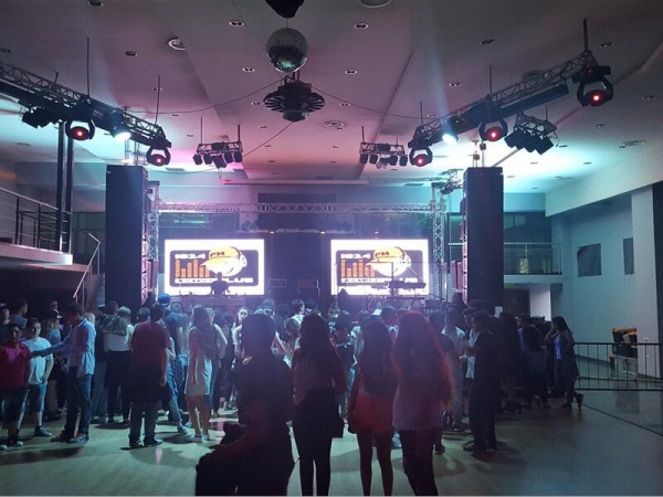 Indoor P3.91 rental led screen for the party