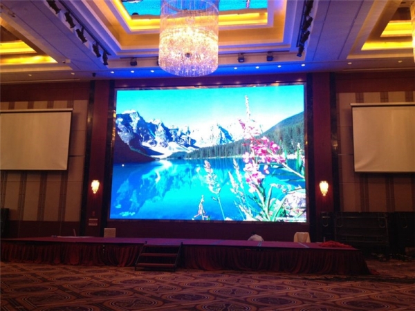 indoor P4 hotel stage led screen