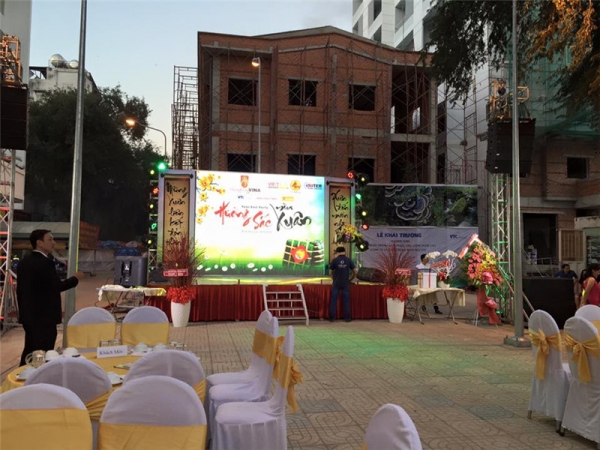 P6.25 outdoor rental led screen  for the outdoor stage event