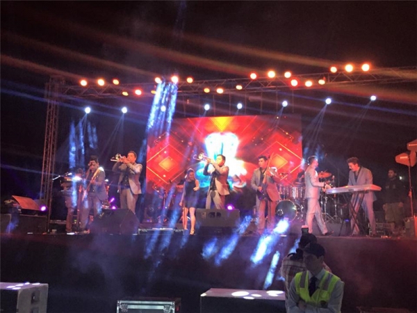 Outdoor P4.81 stage rental led screen for outdoor event